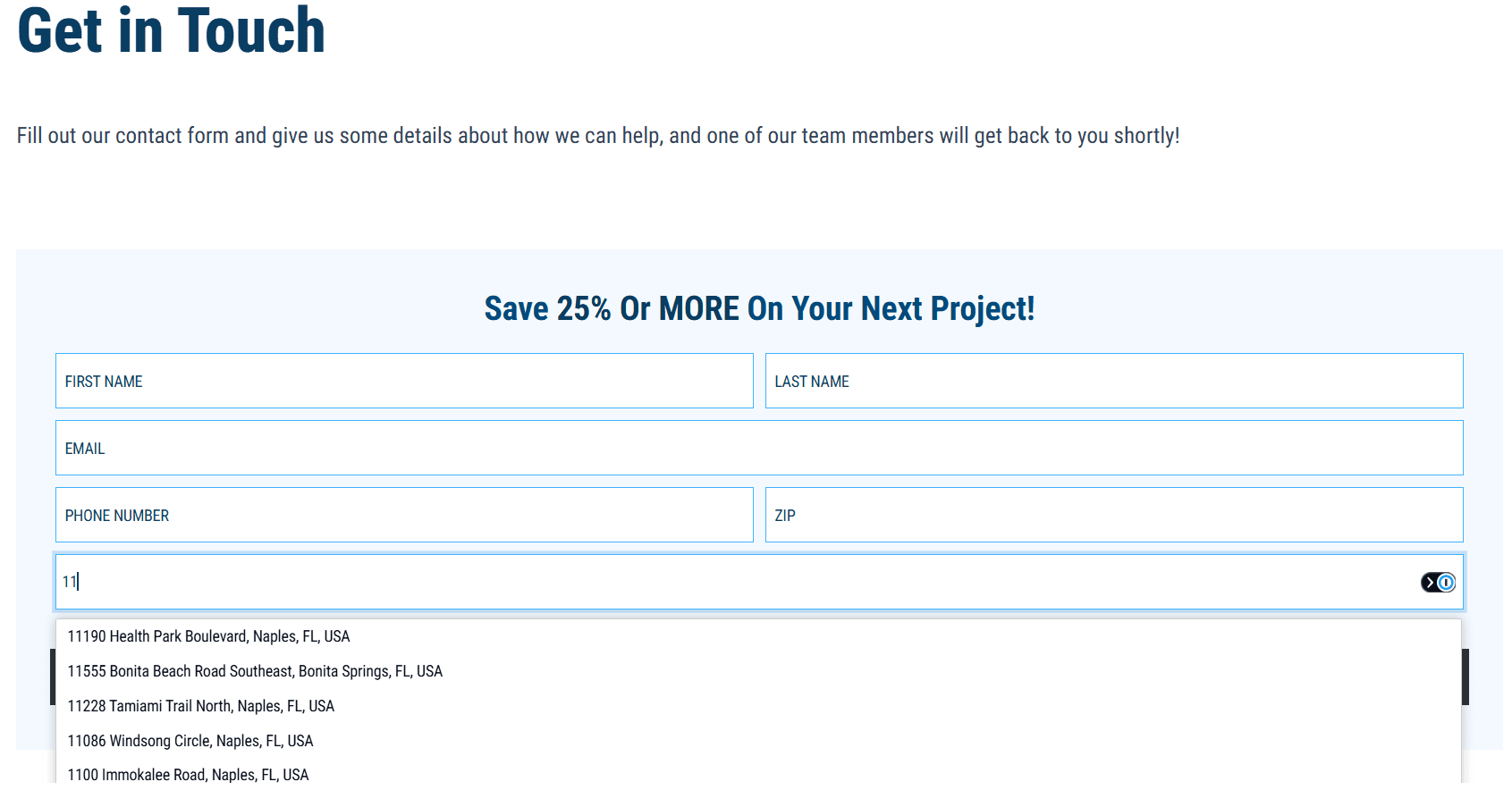 address-autocomplete
